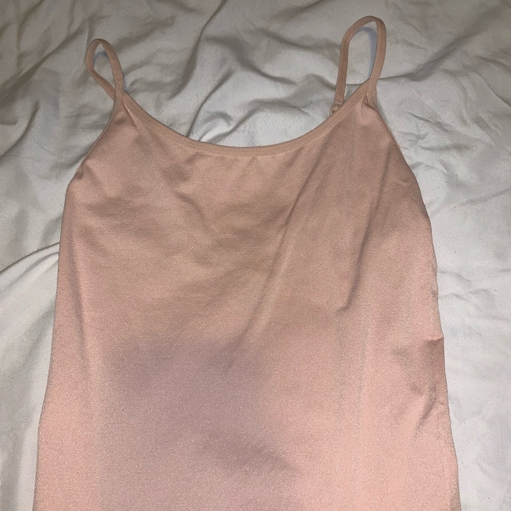 Nude cami ballerina bodysuit